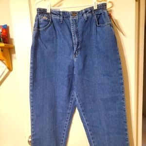 Lee Jeans Side Elastic Stretch Waist Tapered Leg Jeans New with Tags